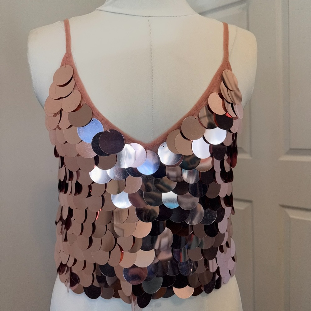 Anthropologie Sequin Camisole